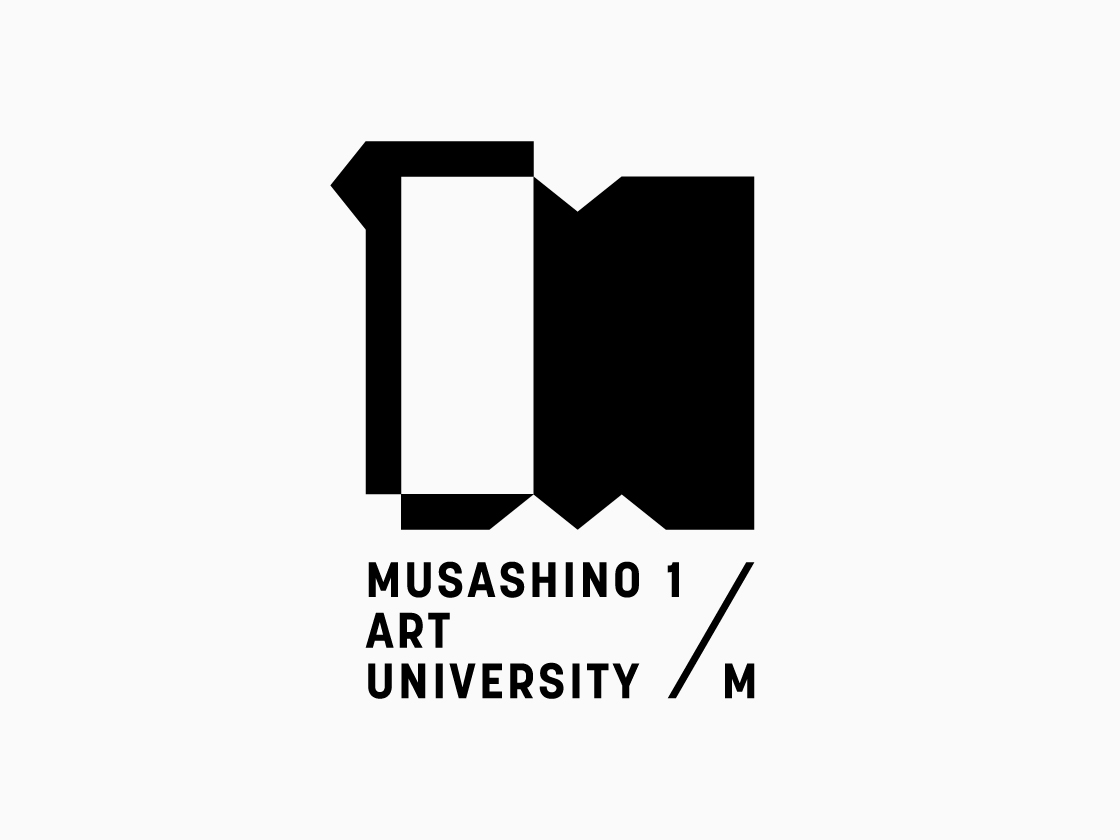 武蔵野美術大学が運営する社会連携拠点のVI。